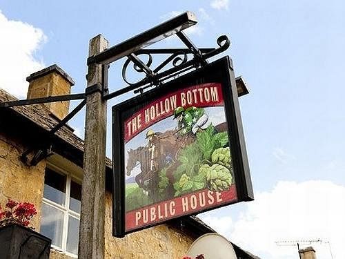 The Hollow Bottom Guiting Power Eksteriør bilde